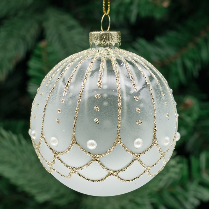 Glass Round Bauble