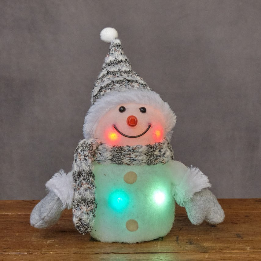 Flashing Light Up Snowman