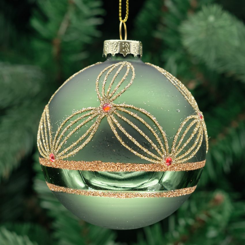 Glass Round Bauble