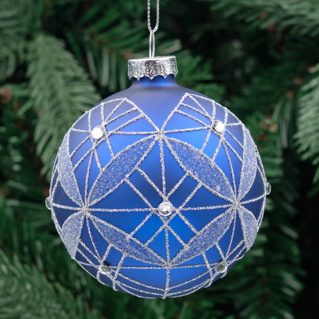 Glass Round Bauble