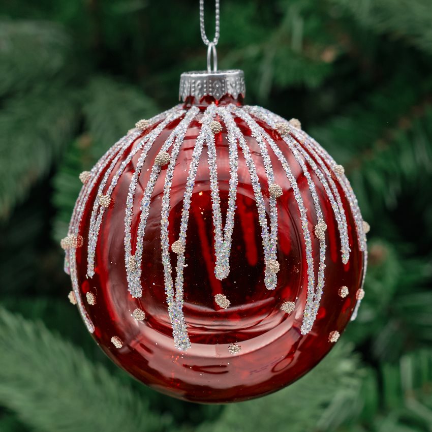 Glass Round Bauble