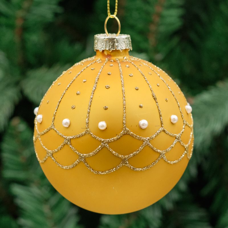 Glass Round Bauble