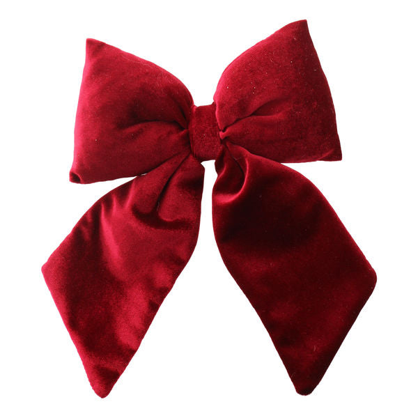 Velvet Plush Bow