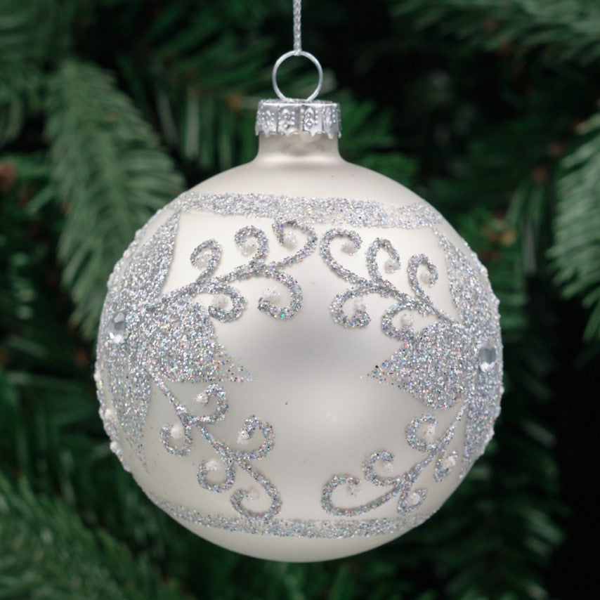 Glass Round Bauble