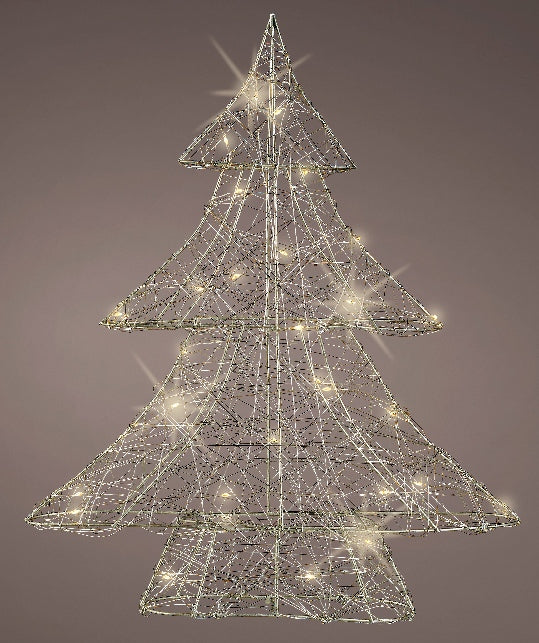 Outdoor-Indoor 30 LED Light Up Christmas Tree