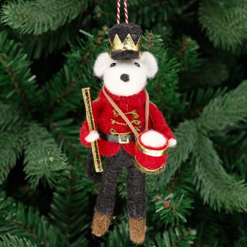 Wool Mouse Soldier