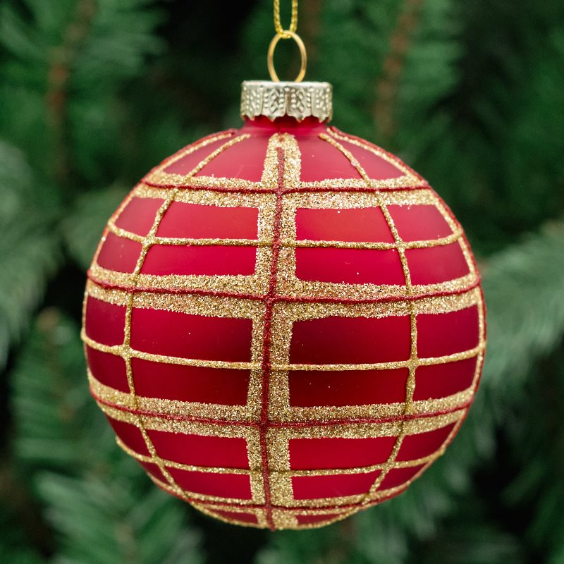 Glass Round Bauble