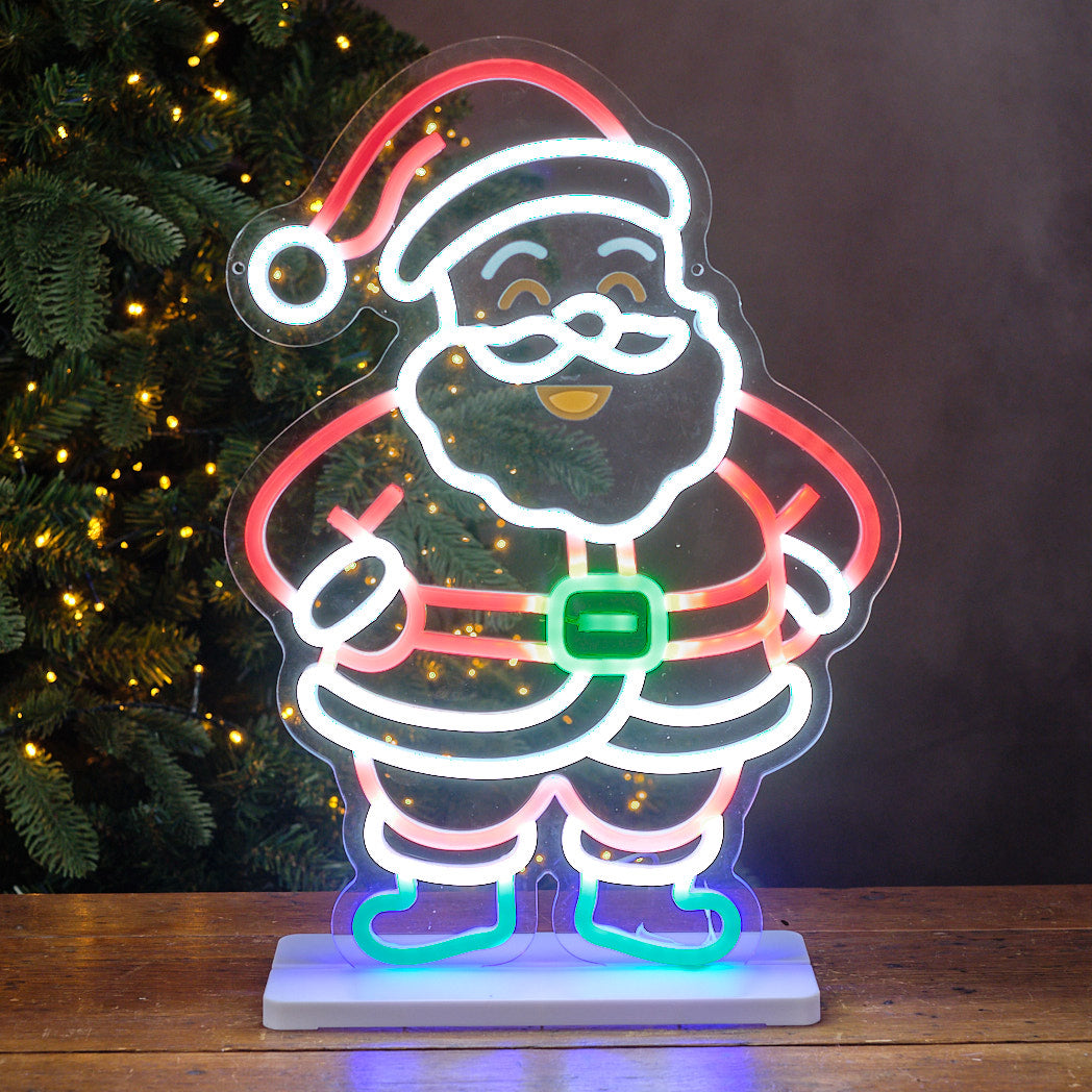 USB Neon Santa Light