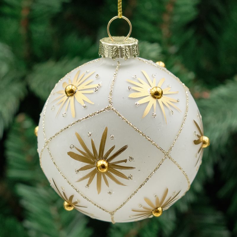 Glass Round Bauble