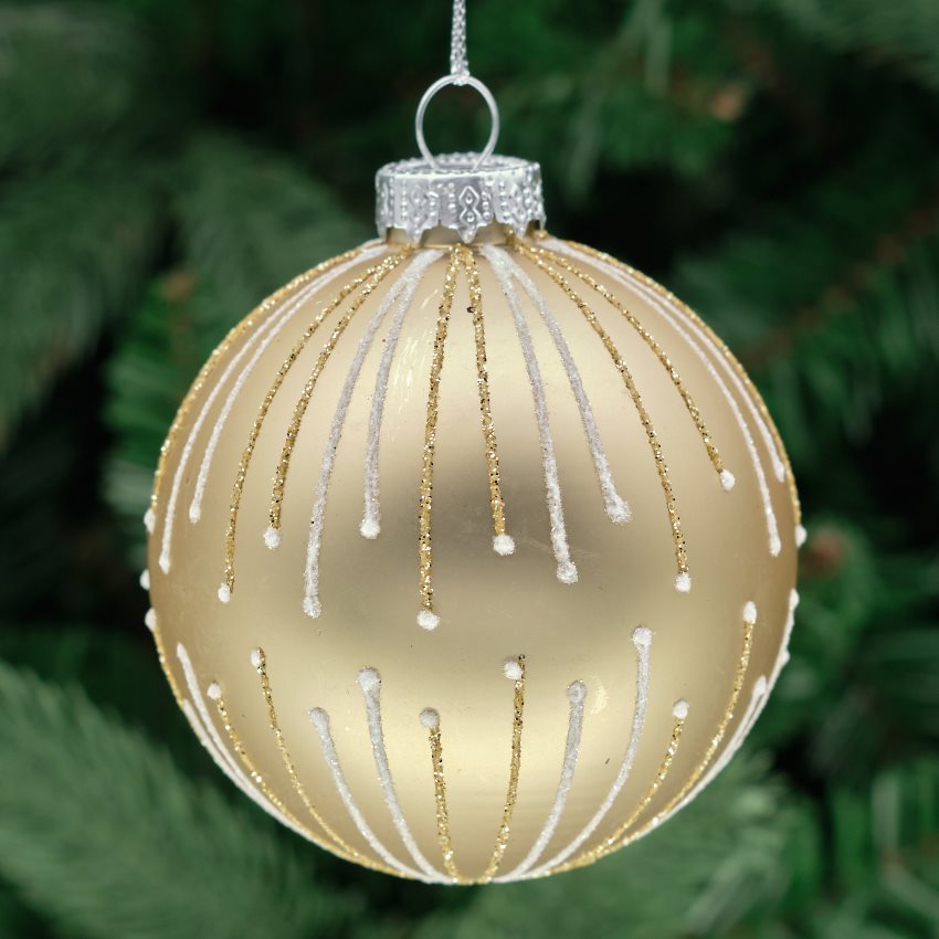 Glass Round Bauble