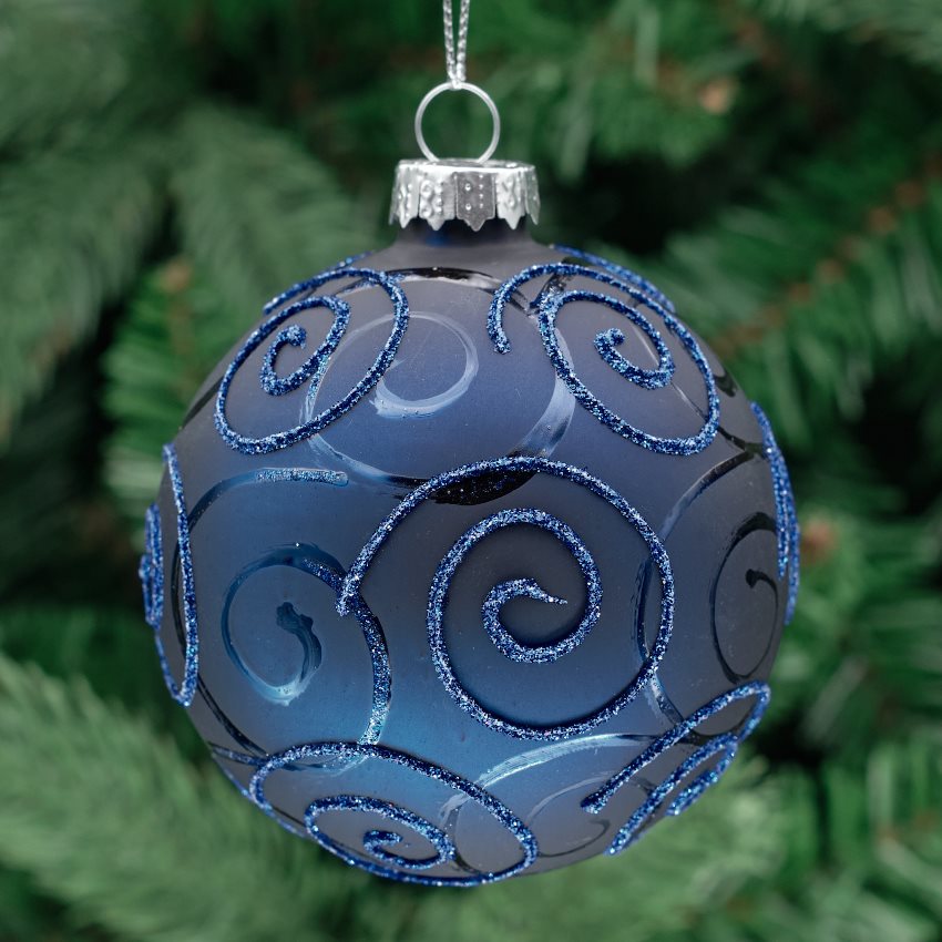 Glass Round Bauble