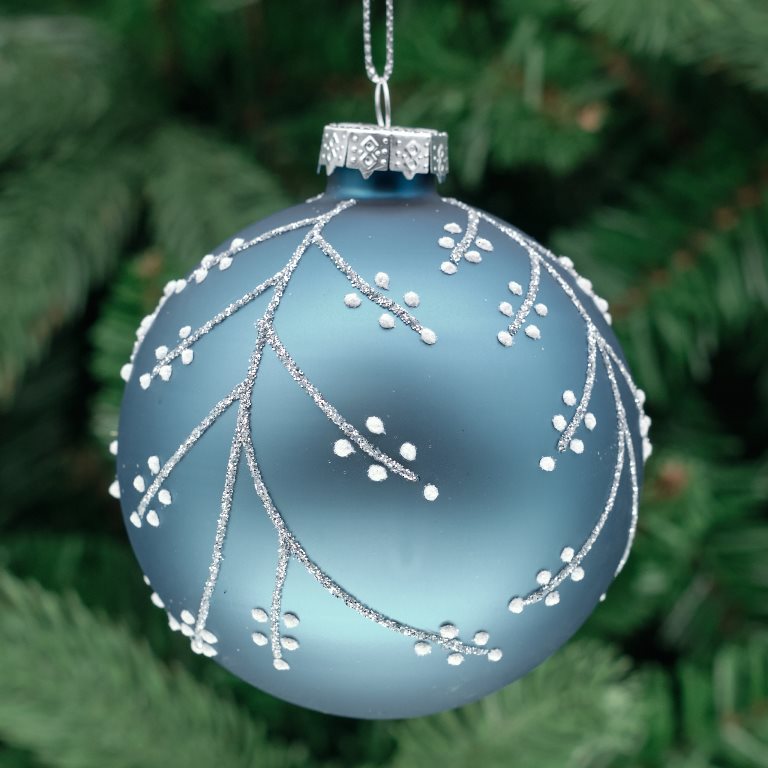 Glass Round Bauble