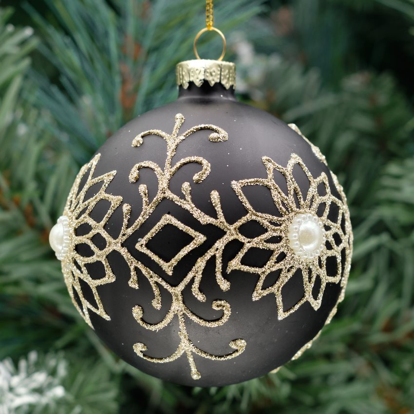 Glass Round Bauble