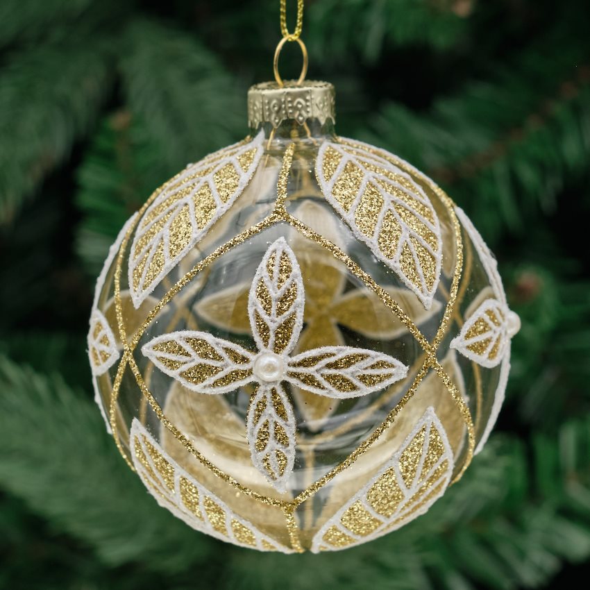 Glass Round Bauble