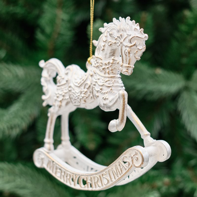 Merry Christmas Rocking Horse