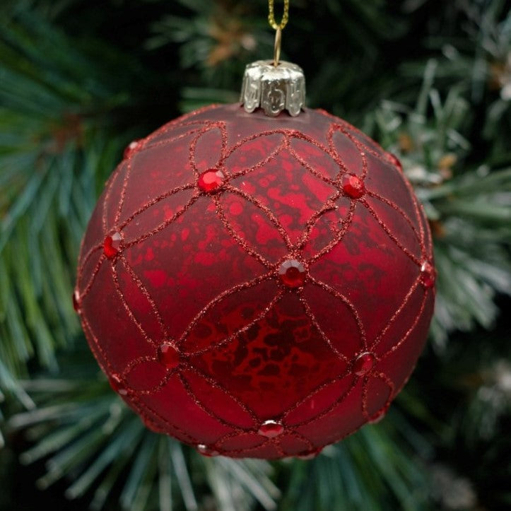 Glass Round Bauble