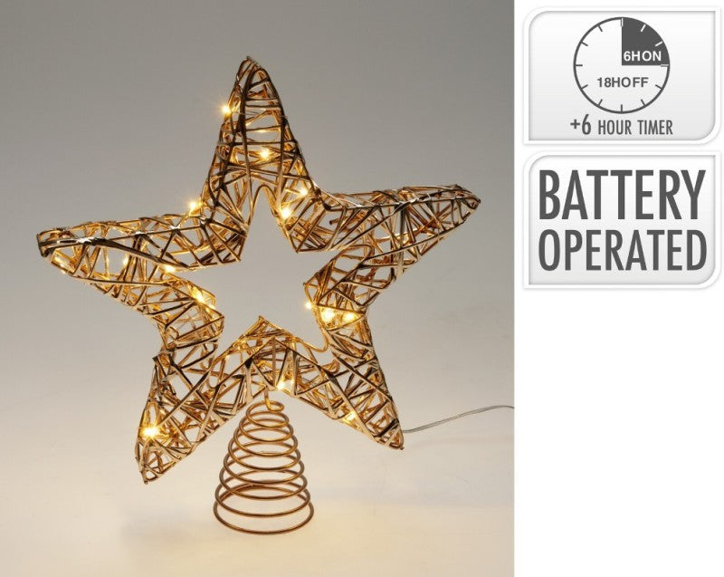 LED Star Christmas Tree Topper