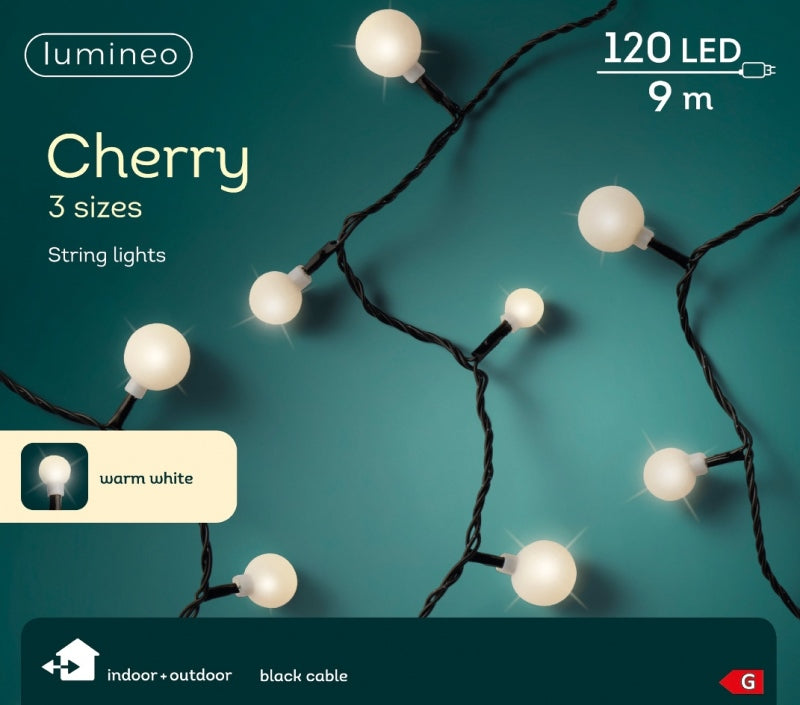 Outdoor/Indoor Cable 120 LED Cherry Lights