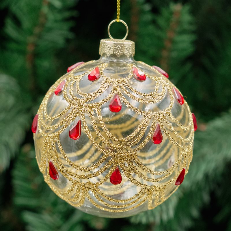 Glass Round Bauble