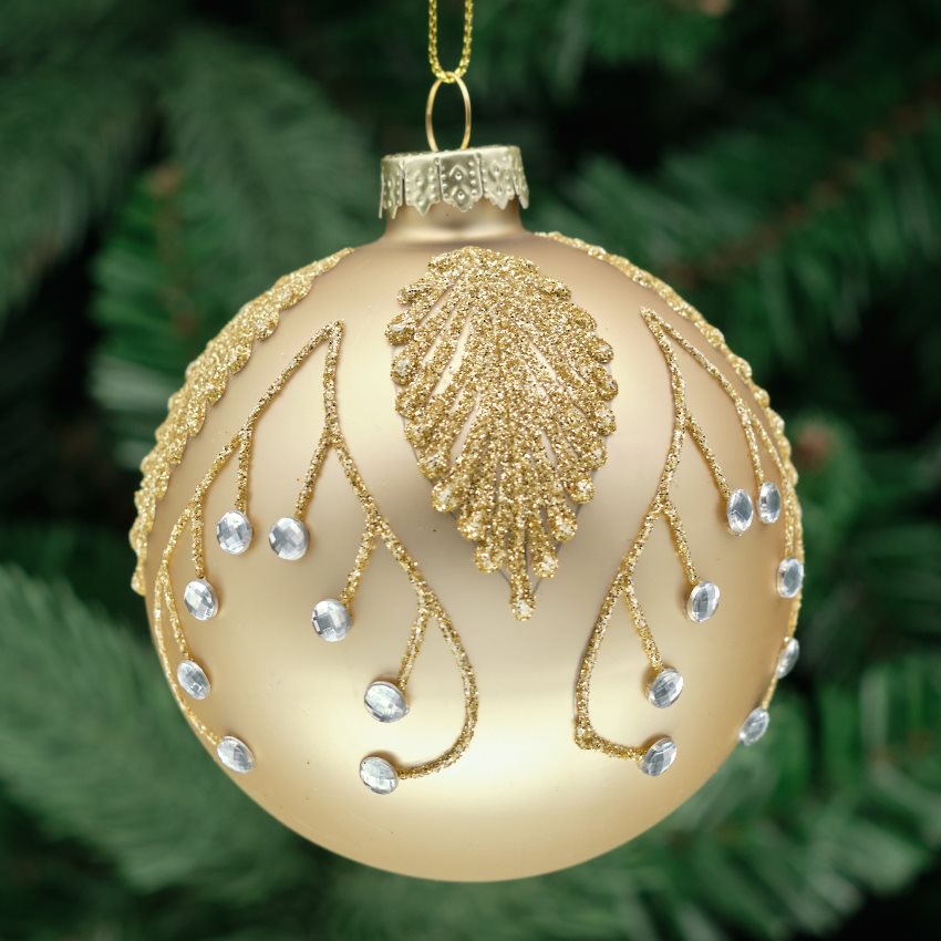 Glass Round Bauble