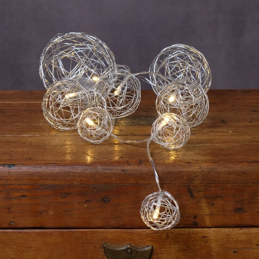 Light Up Ball Garland