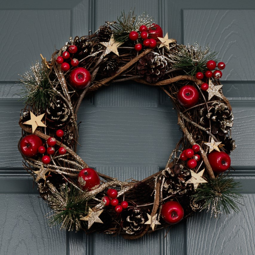 Rustic Berry Wreath