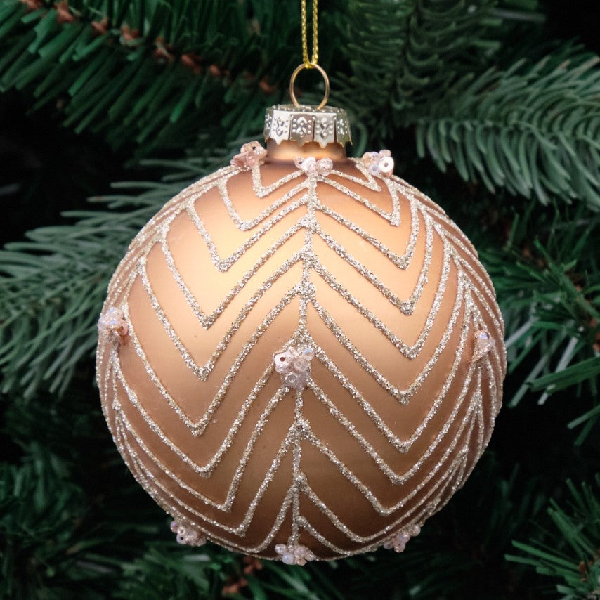 Glass Round Bauble