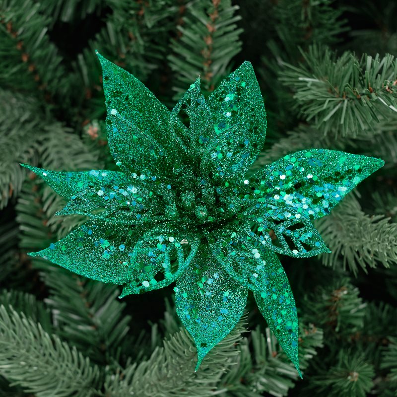 Clip On Party Poinsettia