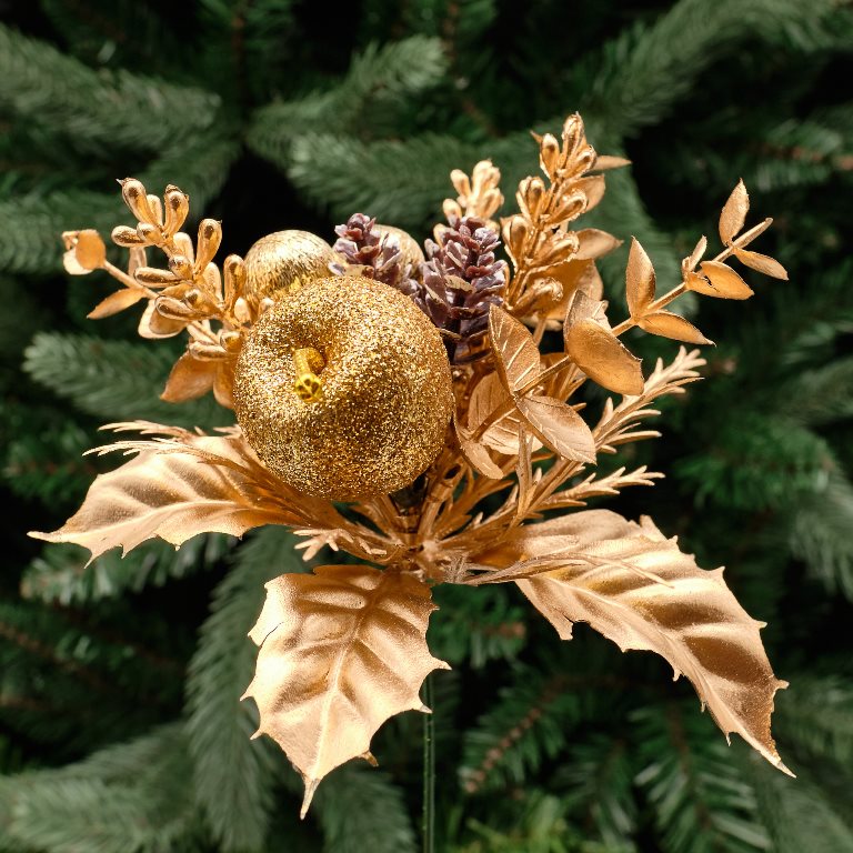 Apple Mini Pinecone Cluster Pick