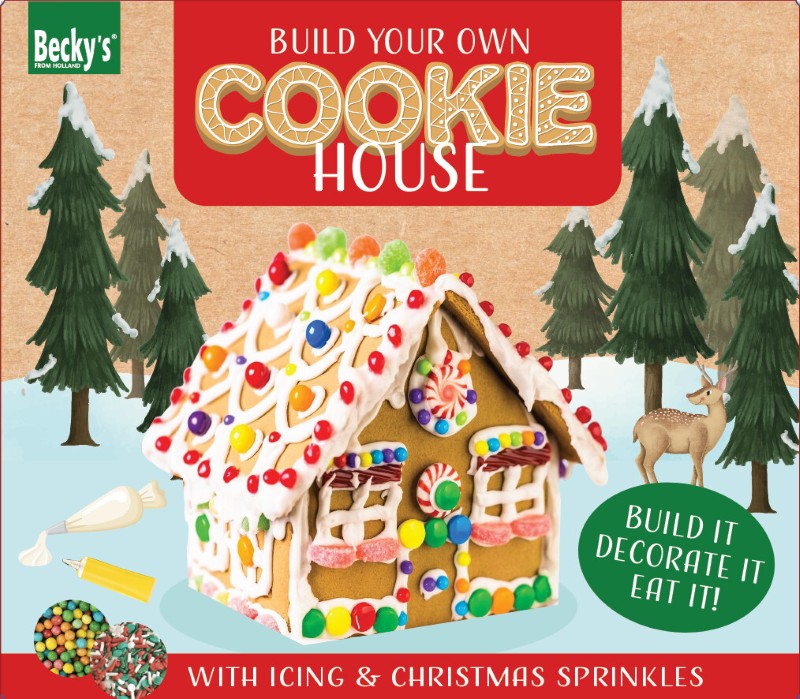 Build Your Own Gingerbread House Kit
