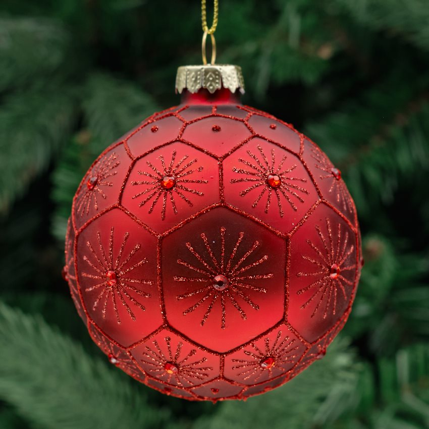 Glass Round Bauble