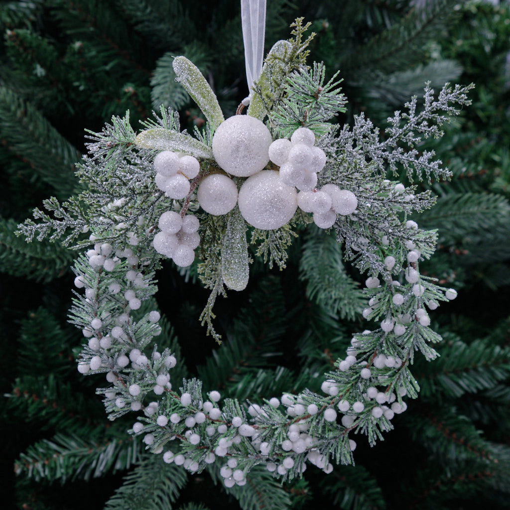 Mini Snowy Wreath