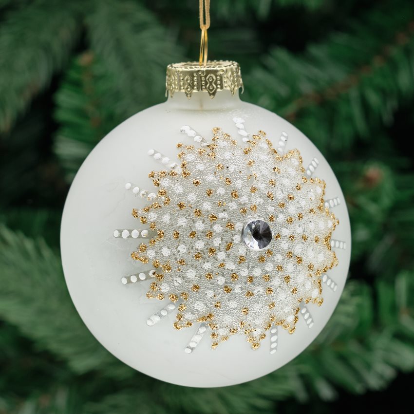 Glass Round Bauble