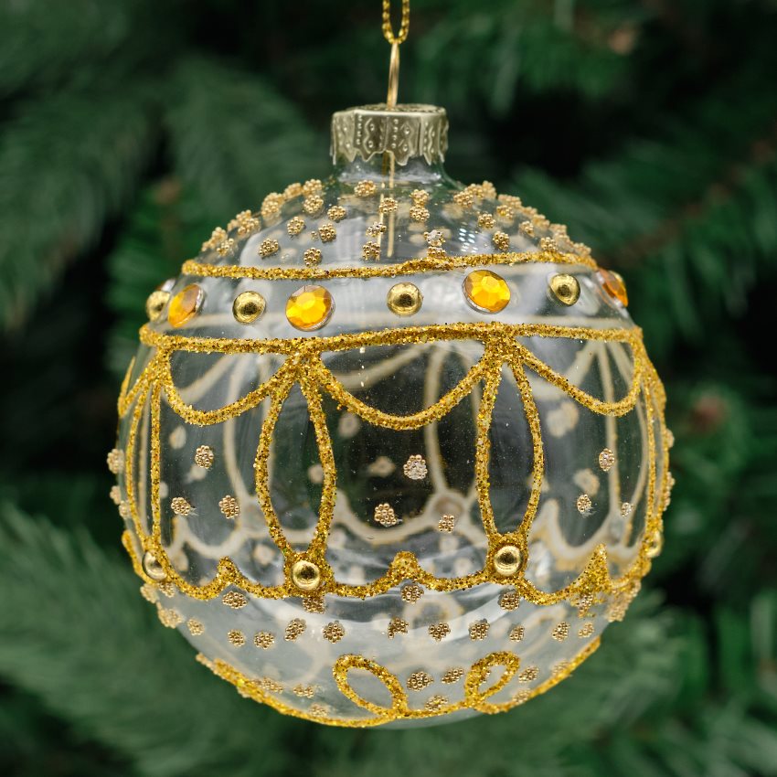 Glass Round Bauble