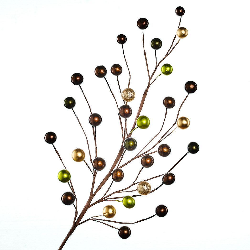 Green &amp; Brown Mixed Berry Spray